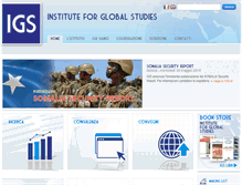Tablet Screenshot of globalstudies.it